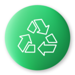 Pictogramme de l'entreprise Takagreen représentant la catégorie gestion des déchets