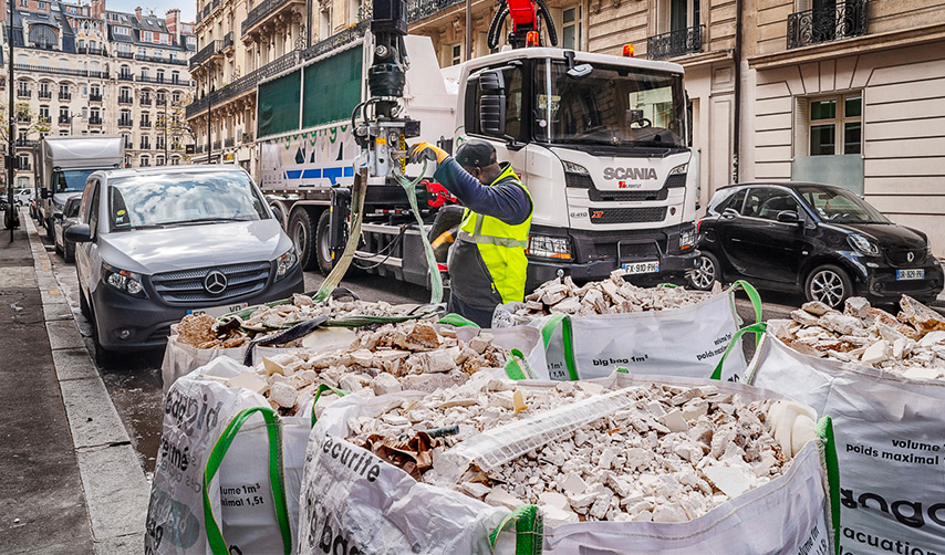 Photo of the company Big Bag'n Go, disposal of site waste