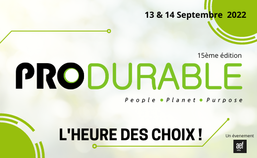 Bandeau du salon Produrable