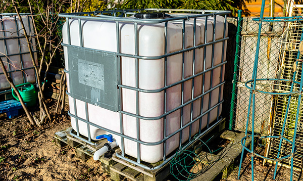 Photo d'un récupérateur d'eau en entreprise