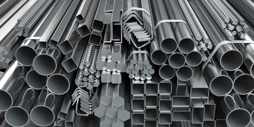 Photo of metal pipes