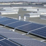 Photo de panneaux solaires photovoltaïques