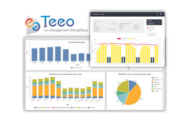 Photo of the Teeo software, energy and environmental management