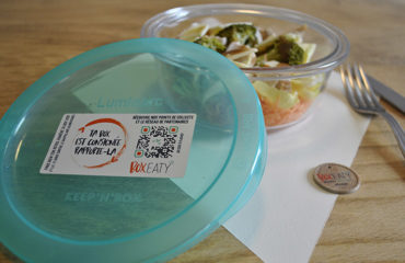 Photo de l'entreprise BoxEaty, service de contenants en verre réutilisables pour la restauration