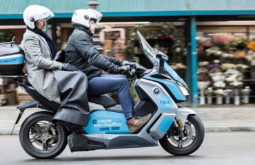 Photo de City Bird, référence du Taxi Moto à Paris