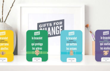 Photo of the company Gifts For Change, French specialist in committed goodies