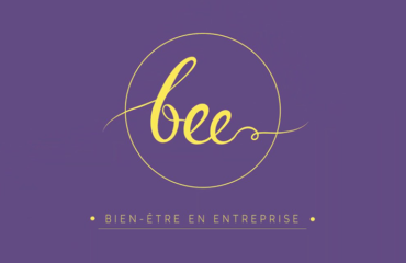 Bee company logo, corporate wellness