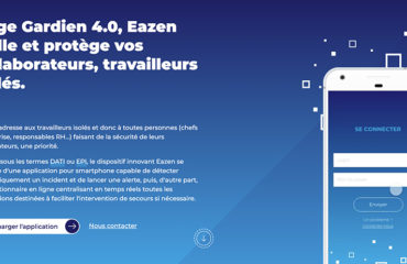 Photo of the company Eazen, an application that protects isolated workers