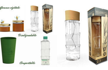 Photo de l'entreprise Vegan Bottle, bouteille 100 % végétale et biodégradable