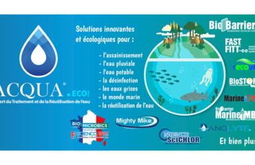 Illustration of the company Acqua.Eco, water treatment