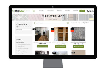 Business photo of Backacia, marketplace for the reuse of construction materials and equipment