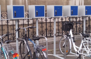 Photo de l'entreprise Cycloove, consignes sécurisées pour VAE en espaces couverts