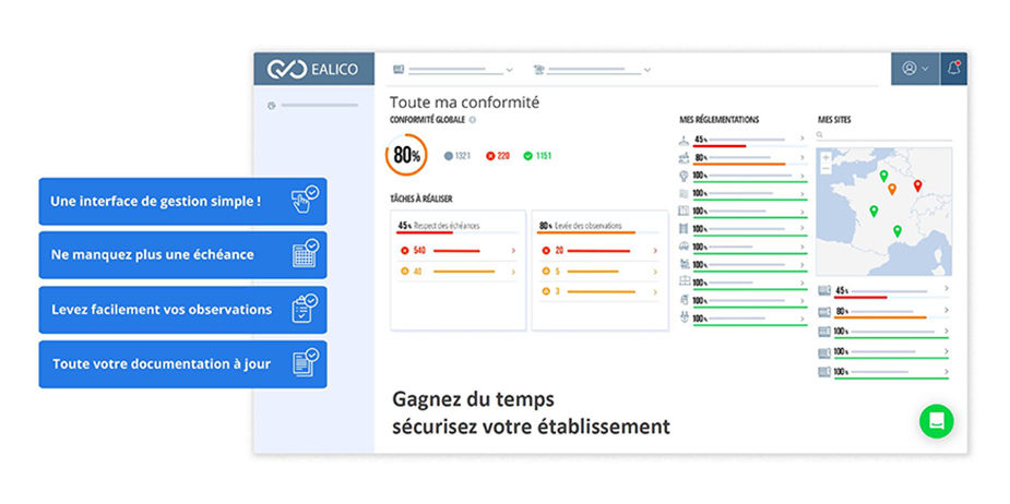 Company photo Ealico, online control management software