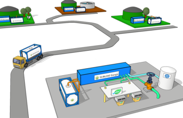 Ilustration de l'entreprise Sublime Energie, bioGNV et bioCO2
