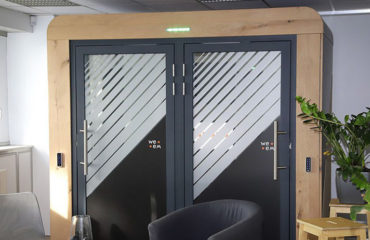 Photo de l'entreprise Weem, cabine acoustique pour entreprise