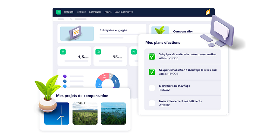 Photo of the company Greenly, tool for measuring the Bilan Carbone