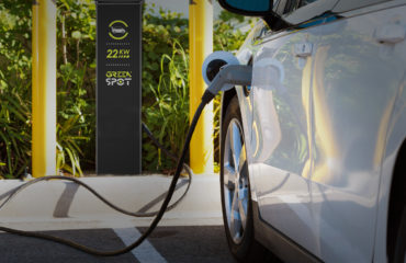 Photo of the company GreenSpot, installation of electric car charging station