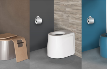 Photo de l'entreprise ECODOMEO, toilettes sèches à séparation design et modernes