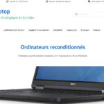 illustration de l'entreprise GRENNLAPTOP solutions écoresponsables d'ordinateur