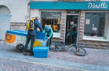 Photo de l'entreprise La Tricyclerie, collecte de déchets organiques à vélo