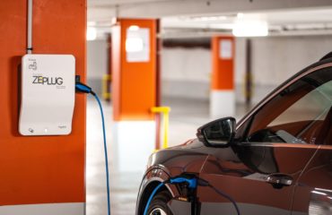 Photo of the company Zeplug, electric car charging station