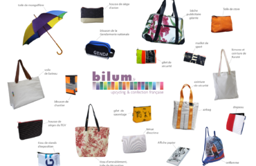 Photo of the company Bilum, bags made of recycled materials