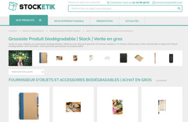 Company photo Stocketik, wholesale of sustainable products