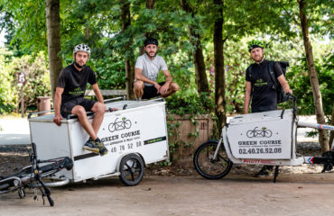 Photo of the company Green Course, courier in Nantes by bike