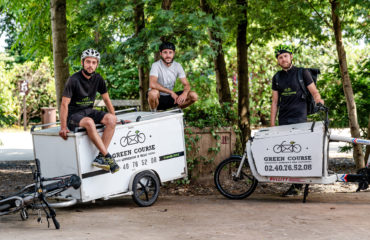 Photo de l'entreprise Green Course, coursier à Nantes à vélo