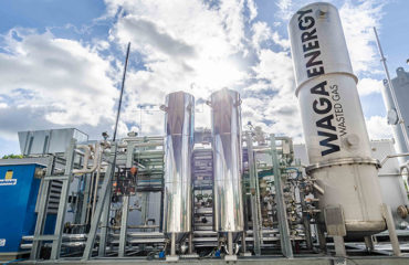 Photo de l'entreprise Waga Energy, spécialisée dans l'épuration du biogaz