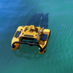 Photo du robot Jellyfish Boat, robot nettoyant les déchets