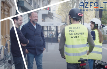 Photo de l'entreprise Azfalte, flotte de vélo en entreprise