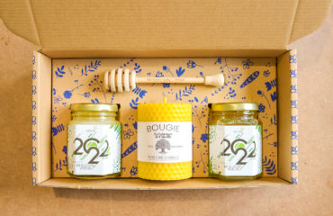 Photo of the company Beely, jar of honey to personalize