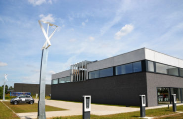 Company photo Eolie, designer and manufacturer of vertical wind turbines