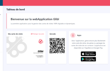 Photo de l'entreprise Glibl qui propose des cartes de visite digitales
