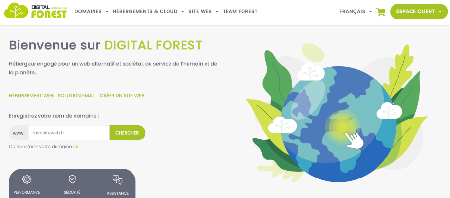 digital forest numérique responsable