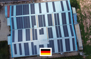 Photo of the company Ecoligo, installation of photovoltaic solar panels