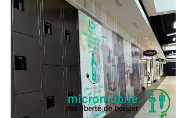 Photo de l'entreprise MicroMobile qui propose des consignes pour trottinette électrique