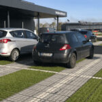 Photo de parking écologique proposé par la société O2D Environnement
