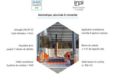 Photo of automatic recycling center proposed by the company Appulz France
